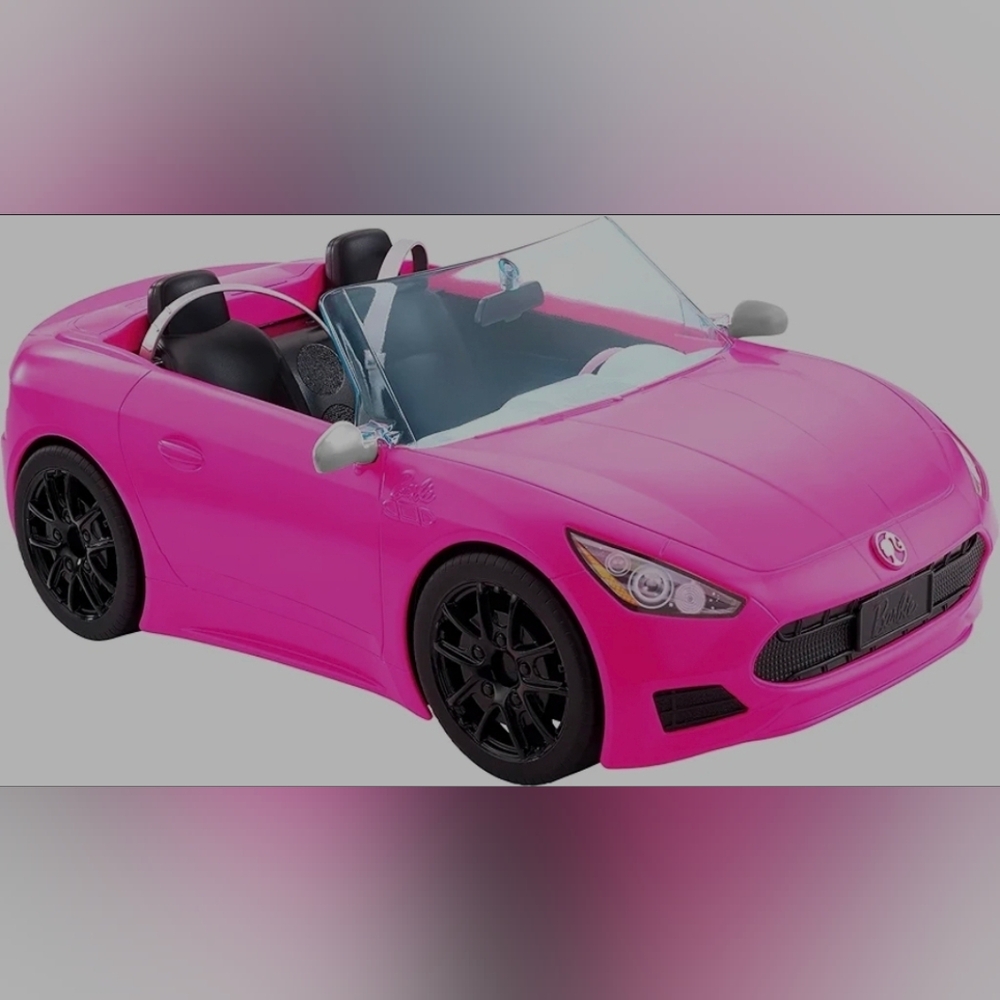 Barbie Pink Convertible Car